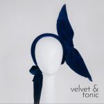 Millinery Bow - by Melbourne Milliner velvet&tonic - exclusive millinery