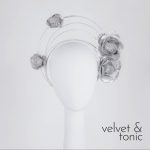 Easy to wear headpieces and crowns for Spring Racing - by Melbourne Milliner velvet&tonic - exclusive millinery